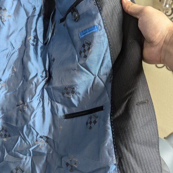 NWT Mens Black Vince Camuto Sports Coat Size 40R - Picture 6 of 8